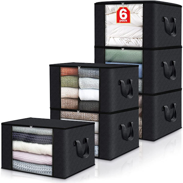 Fab Totes 2-pak Tøjopbevaring, Foldbar Tæppeopbevaring