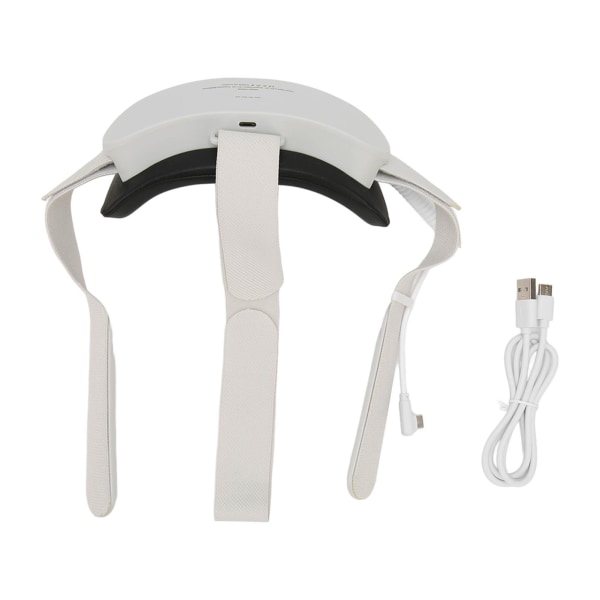 VR-hodeselestropp forlenger 3,5 til 4 timers spilletid VR-ladestropp med 6000 mAh batteripakke for Oculus Quest 2