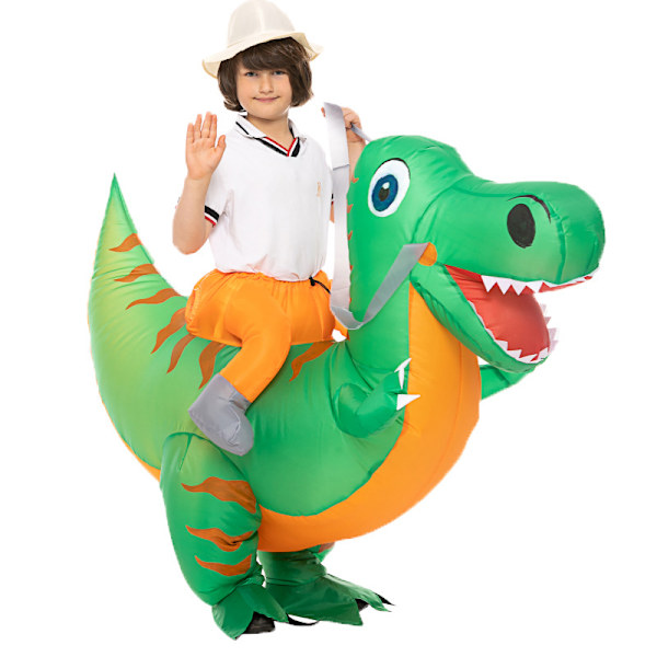 Uppblåsbar Dinosaurdräkt, Uppblåsbar Dinosaurdräkt, Uppblåsbar Halloween-dräkt Type B