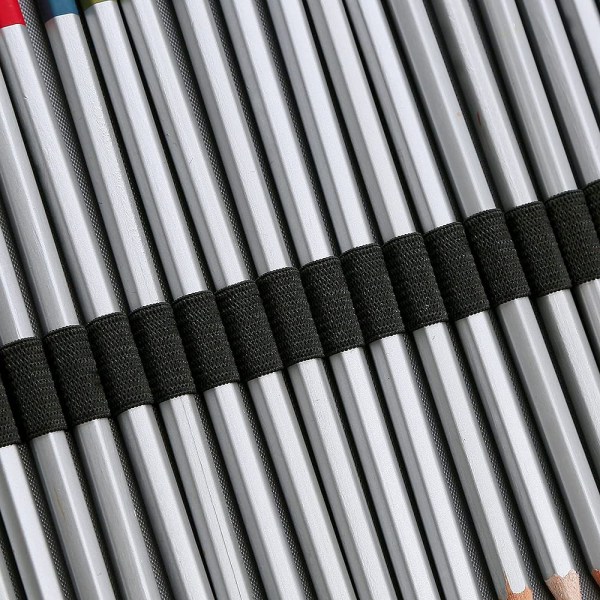 Bärbar färgad pennfodral Rose Pennfodral Slot rymmer 200 B