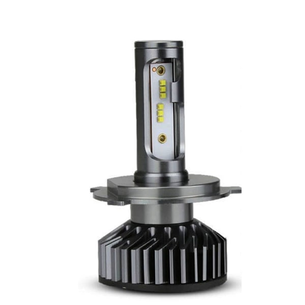 LED Bilfrontlys Super Lys Erstatning Bilfrontlys Pærer Kortslutning Beskyttelse Mini Auto Lamper H1