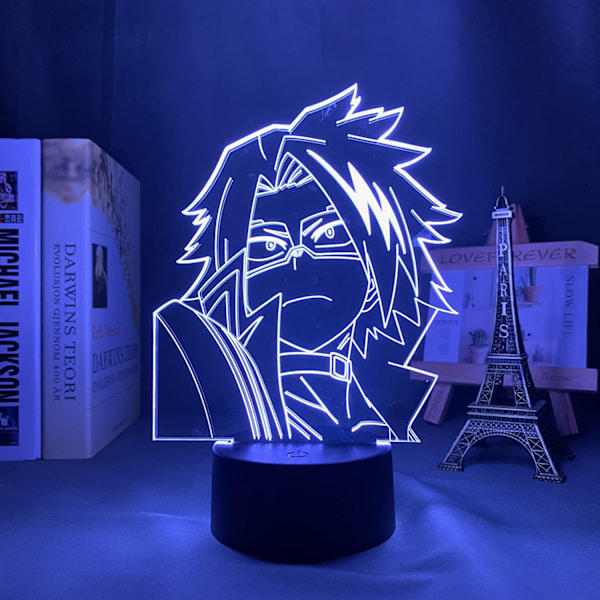 Nattlampa 3D LED Illusion Lamp Denki Kaminari 3D Lamp Anim