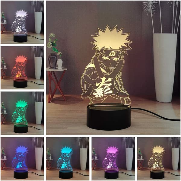 LED Nattlys Plugg inn Naruto Ting Jule Nattlys a