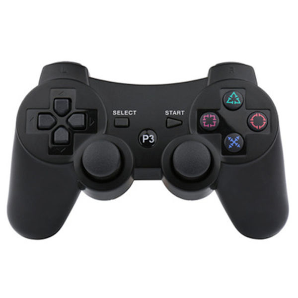 Trådlös fjärrkontroll joystick gamepad kompatibel med dubbla vibrationsspel B