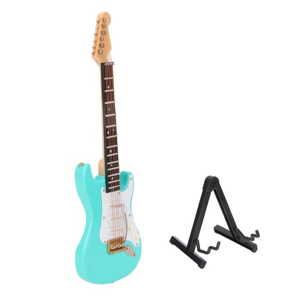 Miniatyrgitarr Replika Miniatyrgitarr Musikinstrument Modell HemmakontorsdekorationL