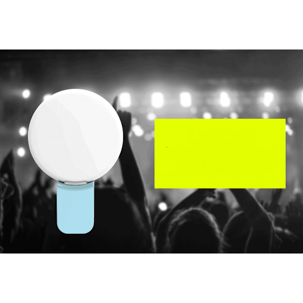 Selfie Ring Light Uppladdningsbar Bärbar Clip-on Selfie Fill