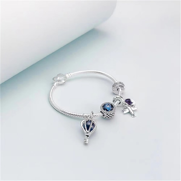 Sterling silver pärlor DIY armband Stjärnklart sagoocean
