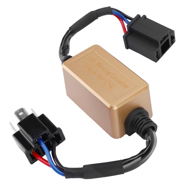 2 stk. H4 9003 LED Forlygte Dekoder Anti-Flimmer Modstand Fejl Advarsel Canceler