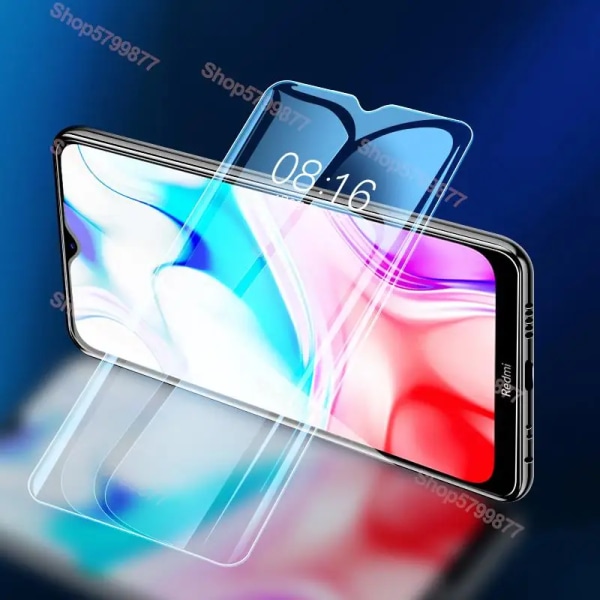 9D Anti-Burst Härdat Glas För Xiaomi Redmi 8A Skärmskydd