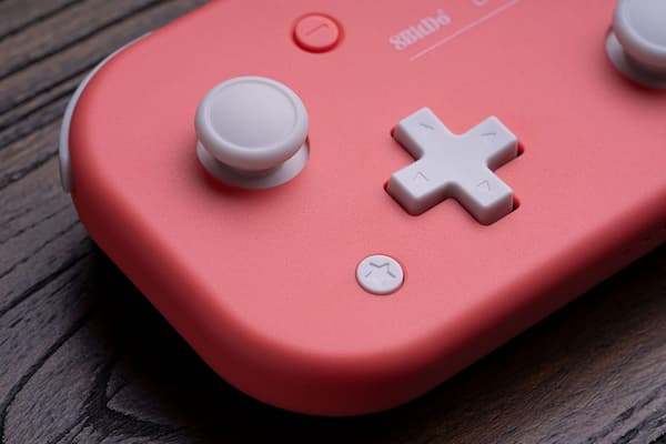 Lite 2 Bluetooth -peliohjain Switchille, Switch Litelle, Androidille ja Raspberry Pi:lle (Pinkki) Pink