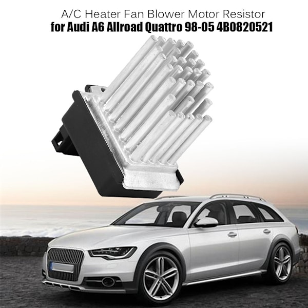 A/C Varmeapparat Blåsermotor Resistor for Audi A6 Allroad Quattro 98-05 4B0820521