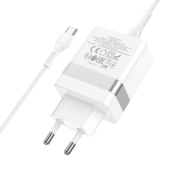 hoco. N21 Tuosu PD30W+QC3.0 laddare europeisk standard mobil