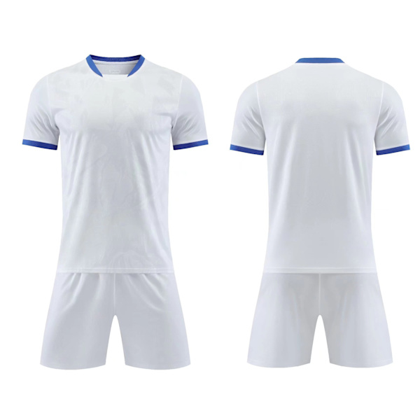 Barnfotbollströjor Herr Pojkar Fotbollskläder Set Kortärmad Barnfotbollsuniformer Vuxna Barn Träning  Träningsdräkt Jersey Purple S