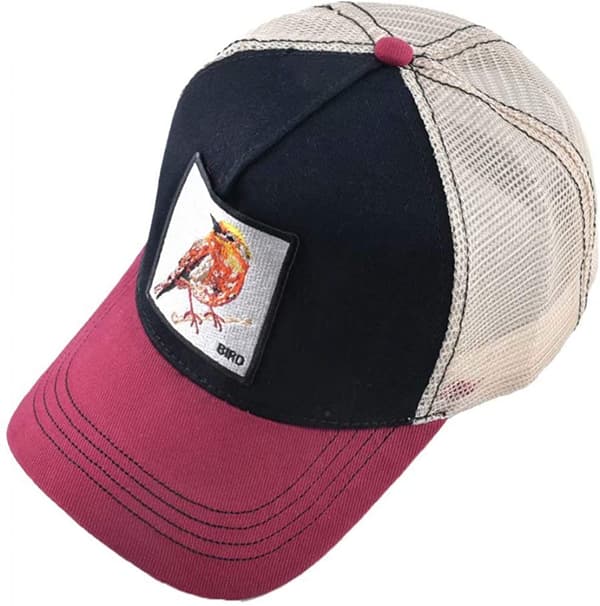 Unisex Dyre Mesh Trucker Hatt Snapback Brodert Merke Ba E
