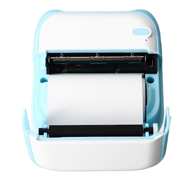 Bluetooth Mini Lommeprinter Blækfri Genopladelig Lomme Termisk Printer Trådløs Lomme Billedprinter med 5 Rullepapir