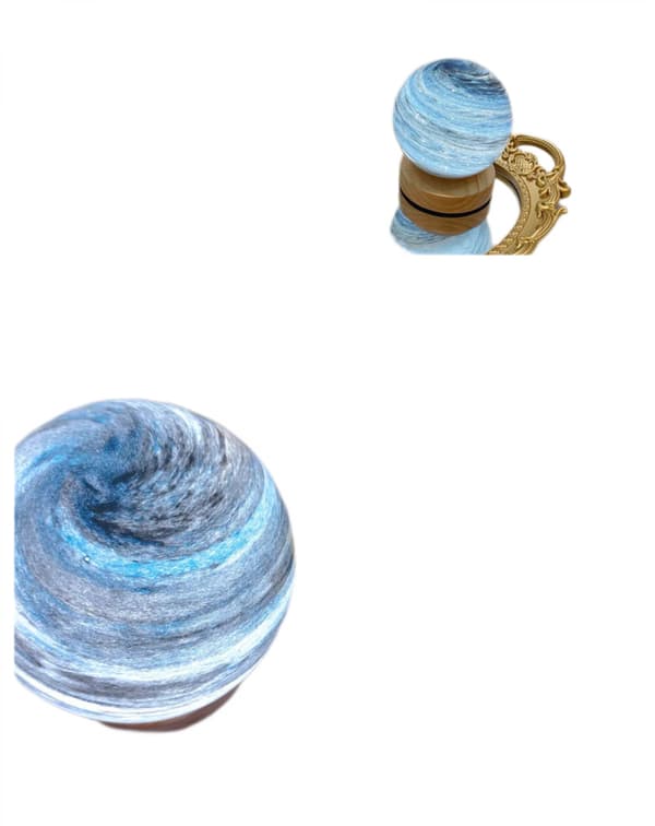 3D Planet Lampe, glas Månelampe Måne Natlys Gave Til G
