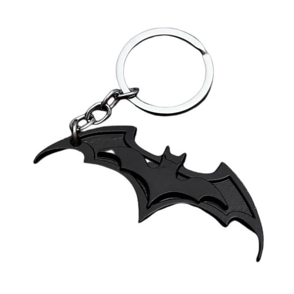 Musta Batman-avaimenperäriipuslahja Dark Knight -avaimenperä D