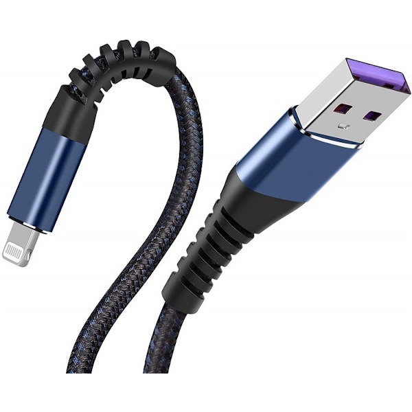 TIL iPhone oplader 3 meter, Lightning kabel lang 3 meter, F