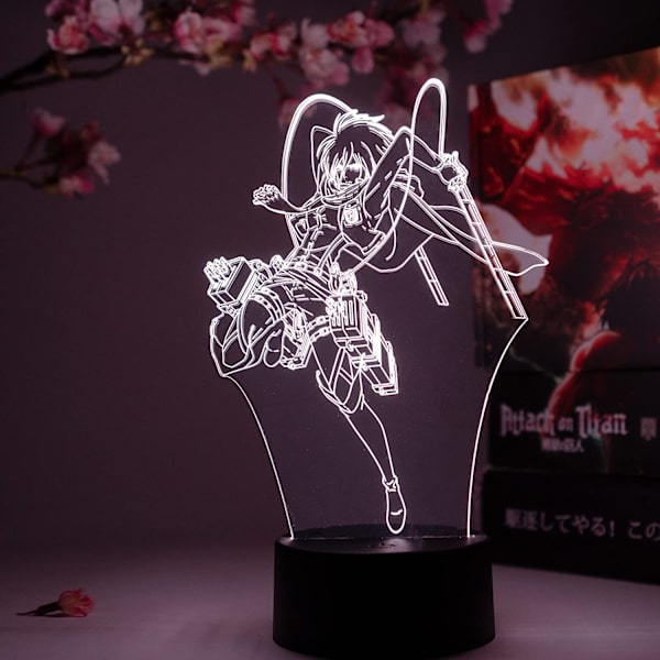 Mikasa Ackermann Action Otaku Lampa – Attack on Titan – Anime