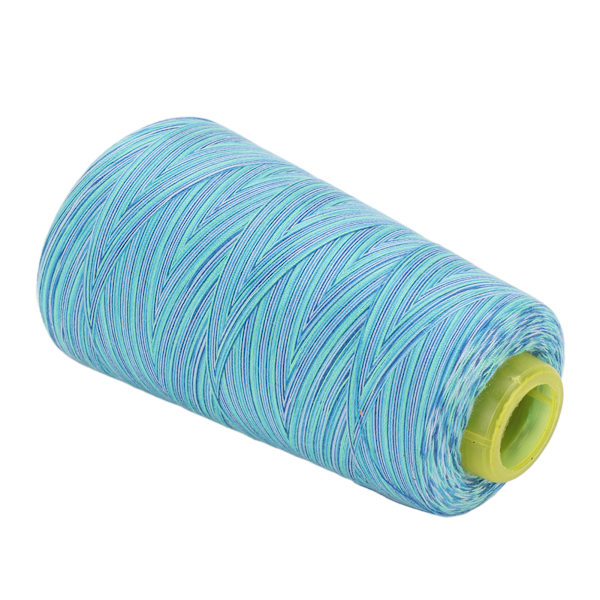 402 Sytrådar Brokig Design Polyester Hög Hållfasthet God Elasticitetsbeständighet Brett Använd Sytråd