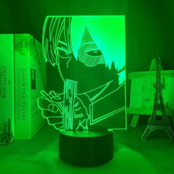 My Hero Academia-lampa, My Hero Academia-födelsedagsdekorationer,