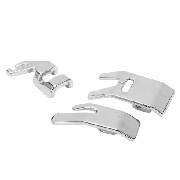 3Pcs Presser Foot Low Handle Snap Fastener Stainless Steel Durable Sewing Tools for 964 966 968 972 974