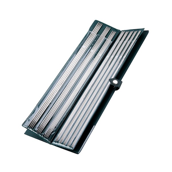 44 kpl 25cm/36cm Monikokoinen suora neulepuikko Käsityö Neulepuikkosetti (36cm)