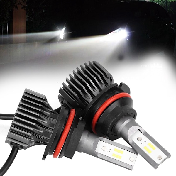 Bilmodifierade LED-strålkastare S1-serie 40W 6000LM 6000K Xenonvit (9007)