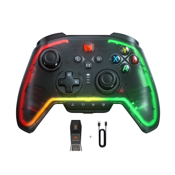 Trådløs Controller, Rainbow 2 Pro PC Controllers Bevægelsessigte, Hall-Trigger, ALPS Joystick, Tilpassede Knapper, til PC Windows/Android/iOS/Switch Controller Rainbow 2 Pro