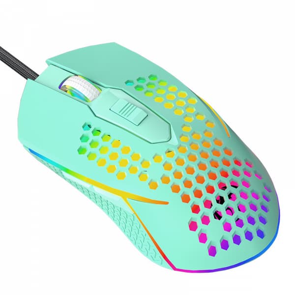 Spelmus, Trådbunden Ergonomisk Spelmus med 6 Programmerbara