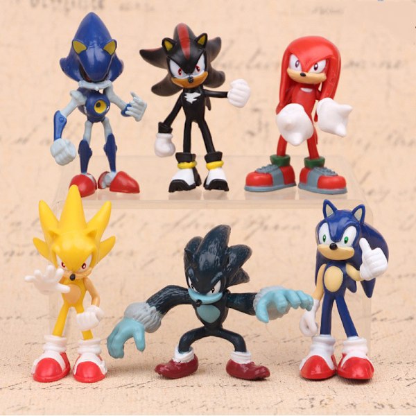 Sonic The Hedgehog Julekalender 2024 - 24 Overraskelser med Eksklusive Samlefigurer til Julen, Julekalender Overraskelsesgave til Børn