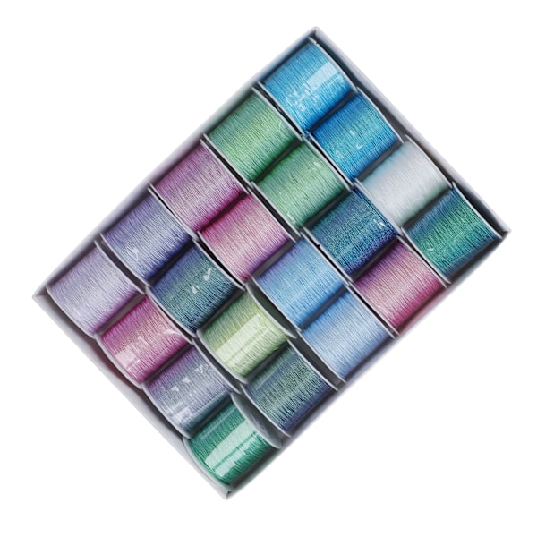 20 stk smykker håndverkstråd 0,8 mm 12 tråder 27 meter polyester fargerik perling tråd veving tråd