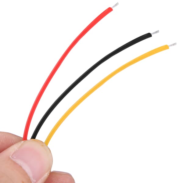 2*30cm Bil 12V Fleksibel Myk Rørguide LED-stripe DRL-lys Blinklys Blå&Gul
