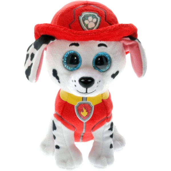 Paw Patrol Plyschleksaker, Stoppade Djurleksaker Dockor, Mjuk Plysch Stoppade Djur Plushie, Överraskning Jul, Helg och Födelsedagspresenter för Barn Flickor Pojkar Marshall 25cm