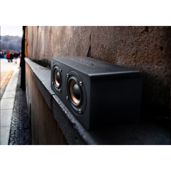 10W Bluetooth-kaiutin, jossa superbass, äänekäs puinen kotiääni