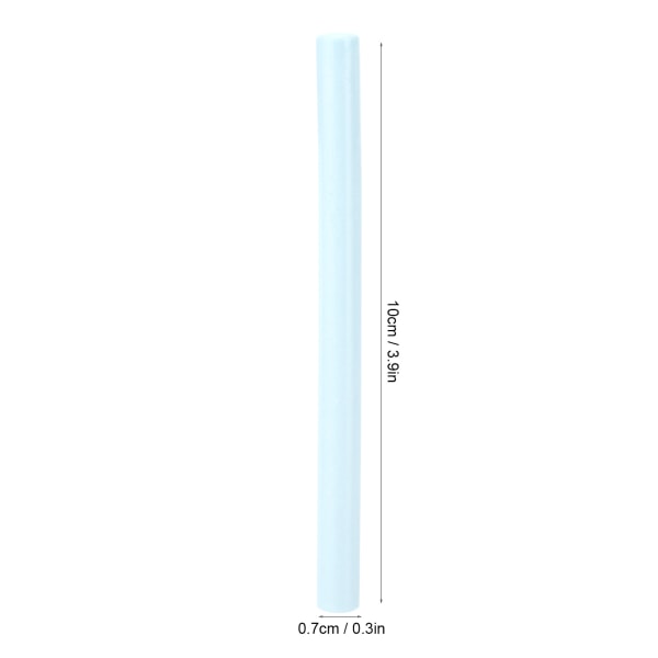 10 stk. forsegling af voksstænger flerfarvet små runde stempelværktøjer til DIY-invitationer kort kuverter Snow Blue