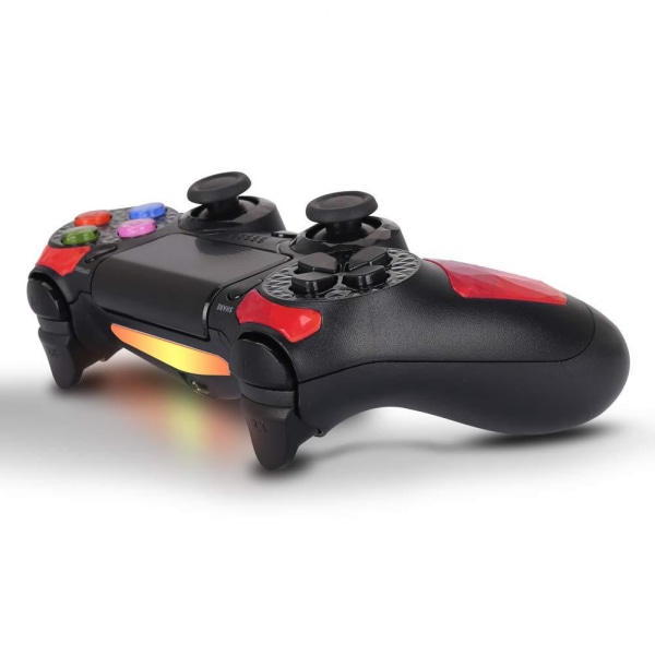 Cool trådlös PS4-kontroller kompatibel med Playstation 4 S Red