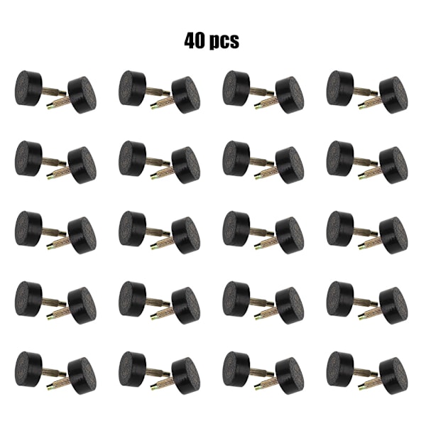 20 par højhælede hæle Dowels hælhøjder udskiftningssko tilbehør 14MM