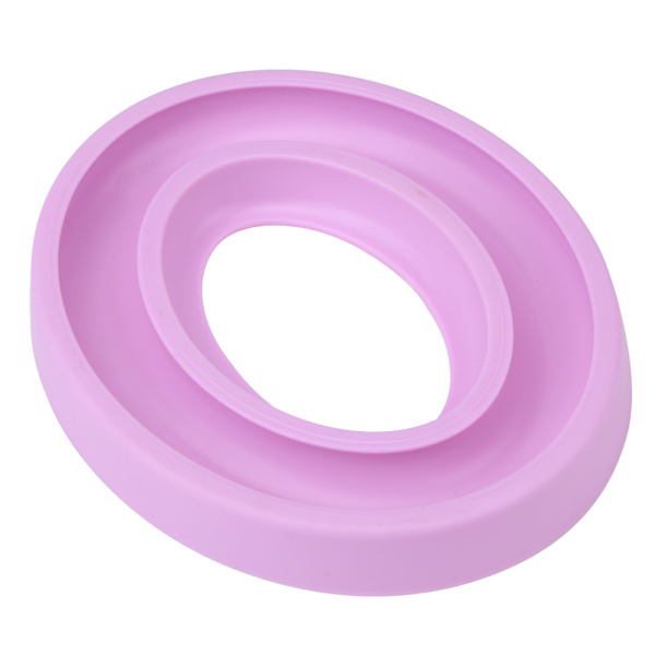 Gummiorganisatörhållare för metallplast sy quiltningsbobiner rosa