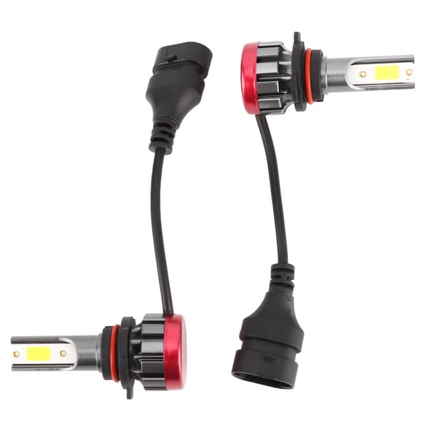 Par LED-pærer for tåkelys frontlys 3000LM 30W EV19 9006/HB4 Vanntette Lime-belysning