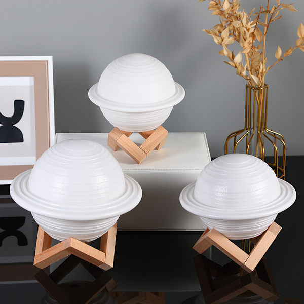 3D planet lys Saturn lys led natlys kreativ gave