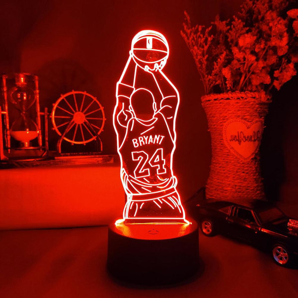 LED Basketball Natlampe 3D Lampe Lavt Effekt Soveværelse Dekoration Lampe til Restaurant Soveværelse Butik