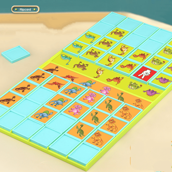 Dinosaur Matching Spill for Barn og Voksne Dinosaur Flip Memor