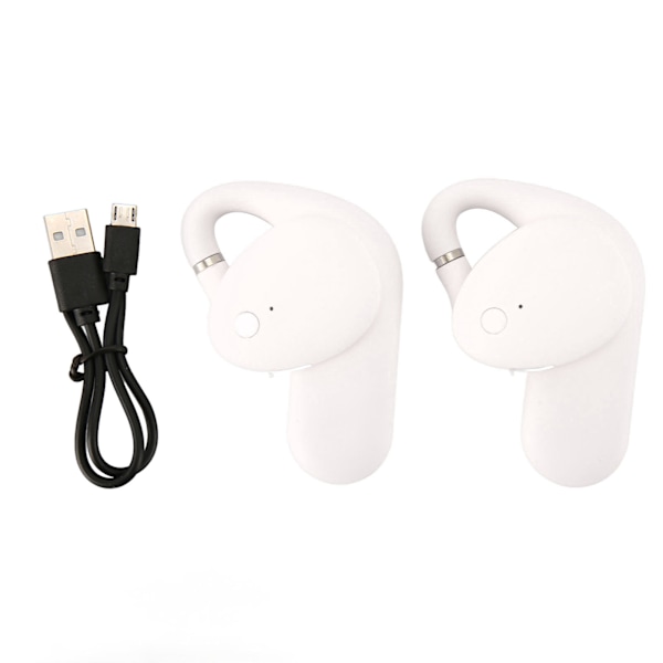 1 par elektriska uppvärmda öronvärmare 3 nivåer temperaturkontroll justerbar vinkel USB uppvärmda öronmuffar för utomhusarbete vinter