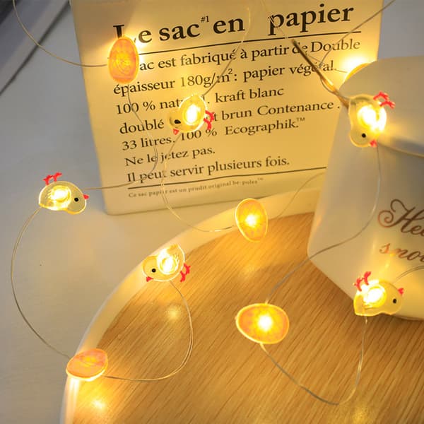 Lights4fun, Inc. Påskhare Kanin & Morot Batteridriven Opera