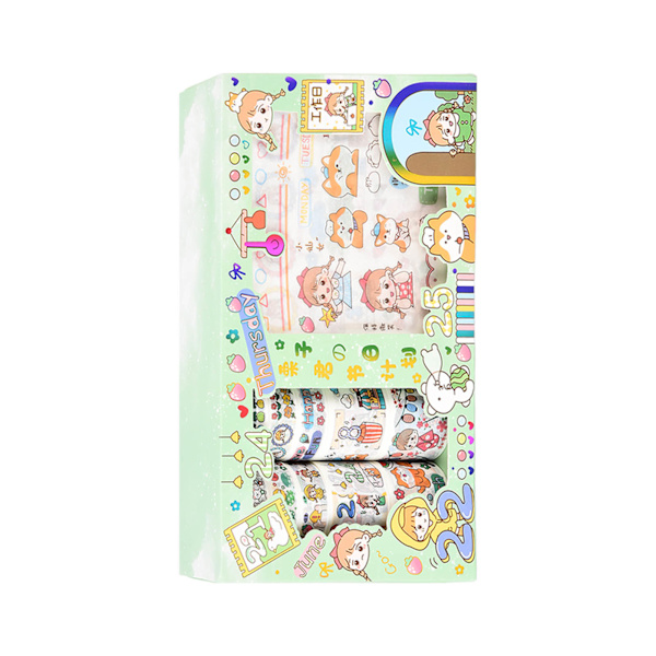 Washi-teippi DIY-koristelu Toistuvasti liimaa Ei jätä jälkiä Ei leikkausta Washi-teippisarja83194 Festivaalit Suunnitelmat