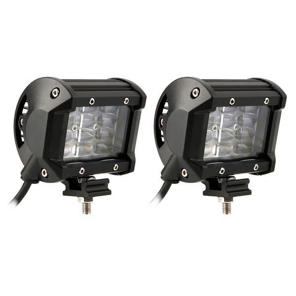 36W Rekke LED-lyslist Arbeidslys Tåkelys Vanntett for Lastebil Jeep ATV UTV SUV Båt