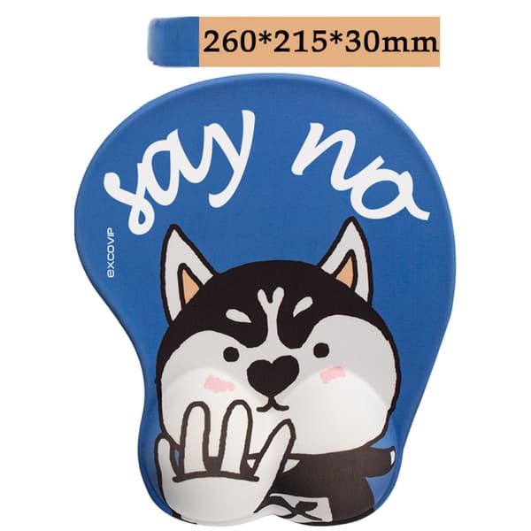 Sød Corgi Musemåtte Håndledsstøtte Stor Kvindelig Gaming Anime Sød Da Da Silikone Håndledsstøtte Håndledsstøtte