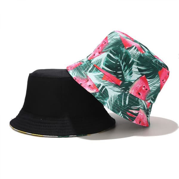 Unisex Print Dobbeltsidet Vendbar Spandhat W