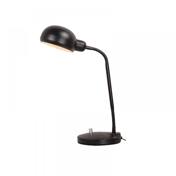 Metallbordslampa, Flexibel Svanhals Bordslampa, Ögonvänlig